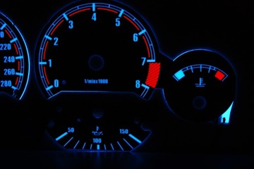 MoMan - Циферблаты счетчиков Indiglo для BMW E36, рисунок M