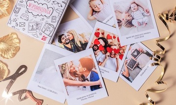 ФотоМАГНИТЫ с фотографией на холодильник Polaroid, 8 шт.