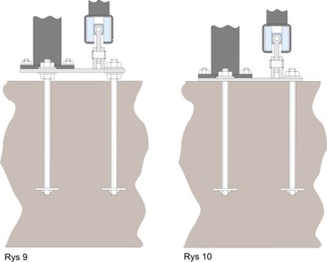 Роликовая тележка для откатных ворот 80x80x5