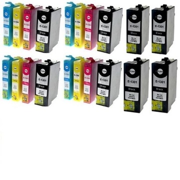 20x TUSZ DO DRUKARKI EPSON E1301 E1302 E1303 E1304