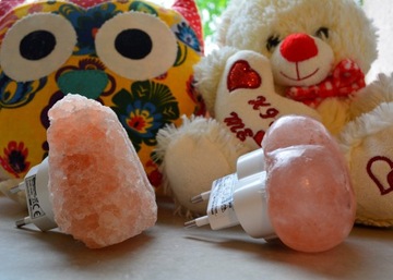 Lampka nocna prozdrowotna Bryłka LED sól Kłodawska