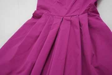 RESERVED rozkloszowana sukienka fuksja r 38
