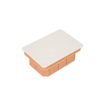 Puszka podtynkowa 76x116x52mm pomarańczowa