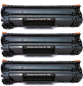 3x Nowy toner do HP 83X LaserJet Pro MFP m225rdn