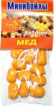 Mini kulki proteinowe przynęta miód