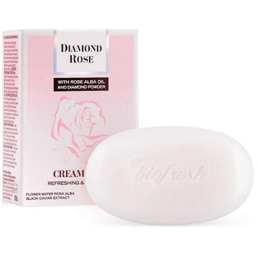 DIAMOND ROSE KREMOWE MYDŁO RÓŻANE 100g