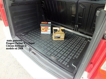 Dacia Dokker 2012 - 2021 Коврики резиновые швеллерные Rezaw-Plast