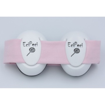 ЗАЩИТНЫЕ наушники с шумоподавлением для детей РОЗОВЫЕ - Идеально подходят для поездок,