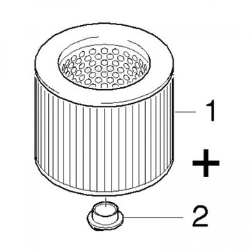 МОЮЩИЙСЯ ФИЛЬТР ДЛЯ ПЫЛЕСОСА KARCHER MV2 MV3 WD2 WD3 SE4001 ЗАЩИТА ДВИГАТЕЛЯ
