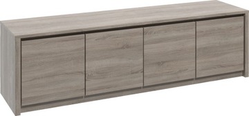 NOWOCZESNA KOMODA MONTANA K4D DĄB TRUFLOWY+GRATIS