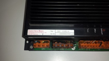 Сервоусилитель Custom Motors TBC 1300/4