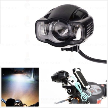 ЗАРЯДНОЕ УСТРОЙСТВО LED FLIGHT E03C USB CREE 20W 2000LM