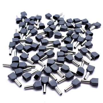 TULEJKA KABLOWA IZOLOWANA PODWÓJNA 2x2,5 mm 100szt