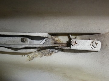 Вещевой отсек перед коленями, кокпит VESPA PK 50 Warszawa