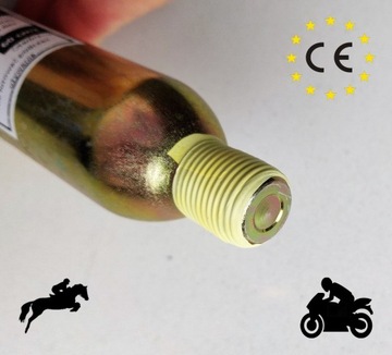 3x картриджа CO2 по 60 см3 для противоударного жилета