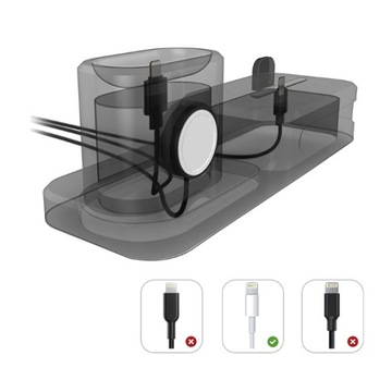 STOJAK STAND STACJA DOKUJĄCA IPHONE AIRPODS WATCH