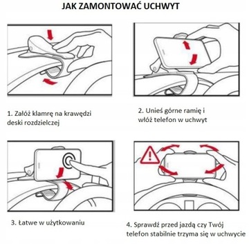 Автомобильный держатель для телефона на пряжку COCKPIT
