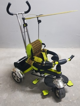 ДЕТСКИЙ ВЕЛОСИПЕД 3-КОЛЕСНЫЙ С КОЗЫРЕМ SUPER TRIKE