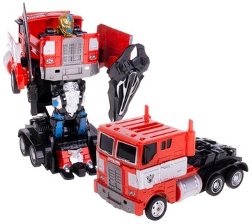 ROBOT WOJOWNIK OPTIMUS PRIME CIĘŻARÓWKA METAL/PLAS