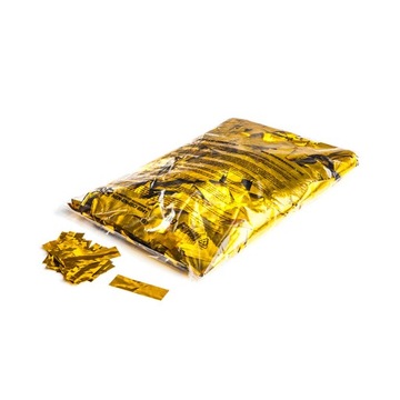 MagicFX Tuba konfetti paski złote 1kg