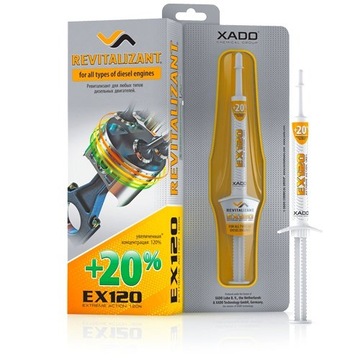 XADO REWITALIZANT EX120 DO SILNIKÓW DIESLA 8ML
