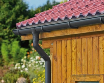 Желоба Marley PIPE 53 1mb Графит