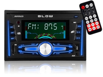 КОМПЛЕКТ АВТОМОБИЛЬНОГО РАДИО BT BLOW с USB-телефоном