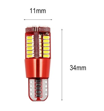 СВЕТОДИОДНАЯ ЛАМПА 57 SMD 3014 W3W W5W W10W T10 CANBUS