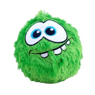 ZIELONA włochata PIŁKA FUZZY BALL 20 cm C5964