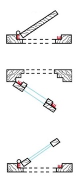 Самоклеящиеся уплотнители для дверей и окон ПРОФИЛЬ Е