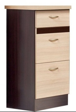 Szafka ELIZA EZ12, rijeka jasna/wenge, LIVEO, GRATISY , szybko