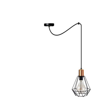LAMPA SUFITOWA ,ŻYRANDOL DIAMENT PAJĄK 205-10
