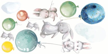 naklejki dla dzieci na ścianę balony balon 240