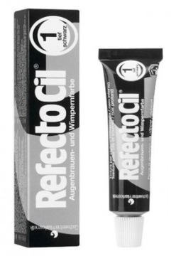 Refectocil Henna żelowa do brwi rzęs CZARNA 1