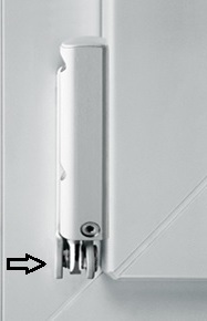 WINKHAUS Накладки на петли, оконная крышка ПВХ БЕЛАЯ