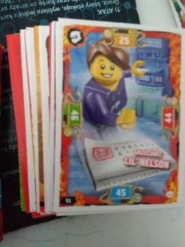 karty lego ninjago seria 5 prime empire - 100 szt