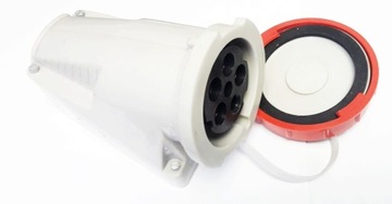 GNIAZDO SIŁOWE 32A-6h 220/380V 5P IP57