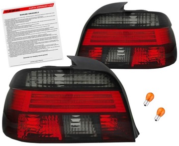 BMW 5 E39 sedan 95-00 LAMPY tyl tylne SMOKE CELIS