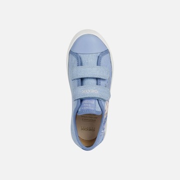 GEOX J0204H КАНВАСНЫЕ КРОССОВКИ FROZEN ELSA R 34