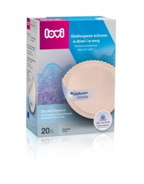 LOVI Вкладиші лактаційні DISCREET ELEGANCE 20 шт.