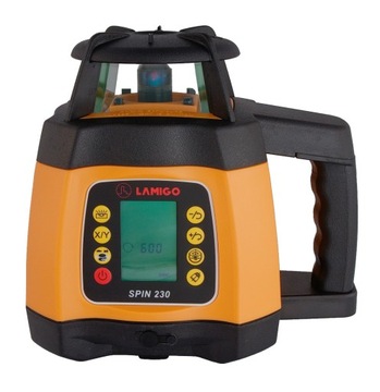 NIWELATOR LASEROWY LAMIGO SPIN 230 SET WALIZKA