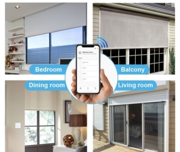 СЕНСОРНЫЙ ПЕРЕКЛЮЧАТЕЛЬ WIFI TUYA SMART LIFE СТЕКЛЯННЫЕ РОЛЛЕТНИЦЫ ПЕРЕКЛЮЧАТЕЛЬ