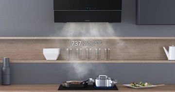 Вытяжка Samsung NK24N9804VB Bluetooth + автоматический датчик + усилитель + Wi-Fi