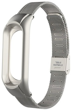 Opaska XIAOMI Mi Band 4/3 Bransoleta kol. Stal sia