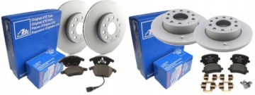 TARCZE KLOCKI ATE PRZÓD TYŁ SKODA SUPERB II
