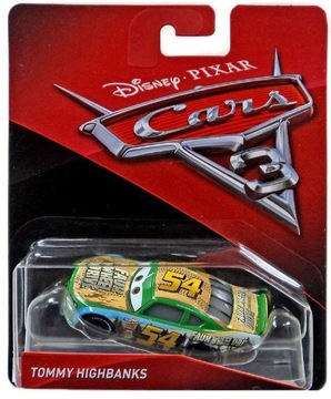 TOMMY HIGHBANKS nr 54 Disney Auta 3 Cars Mattel