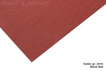 Kydex Blood Red - 300x400mm gr. 2mm