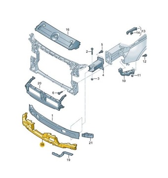 СПОЙЛЕР БАМПЕРА AUDI