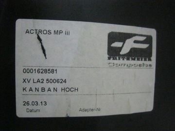 ПОЛКА ДЛЯ ВЕЩЕЙ В ВЕРХНЕЙ КОНСОЛИ MERCEDES ACTROS MP4