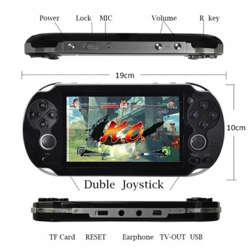 КОНСОЛЬ MP5 X9 8 ГБ 1000 ИГР + FAIRY BLUE